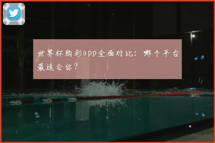 世界杯购彩app全面对比：哪个平台最适合你？