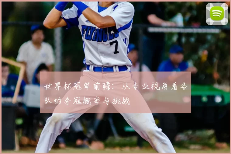 世界杯冠军前瞻:从专业视角看各队的夺冠概率与挑战