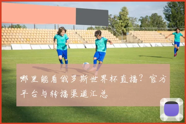 哪里能看俄罗斯世界杯直播？官方平台与转播渠道汇总